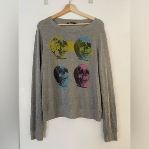 Guess Knit Skull Sweater